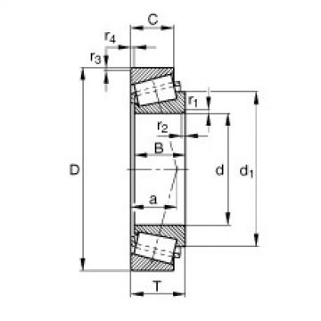 Bearing 33018 FAG