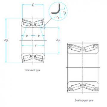 Bearing 35KWD02 NSK