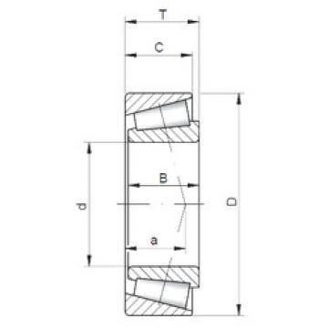 Bearing 33281/33462 ISO