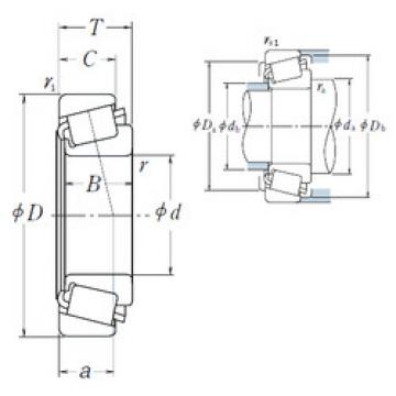 Bearing 33287/33462 NSK