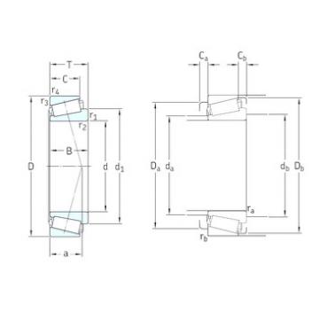 Bearing 33208/QCL7C SKF