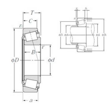 Bearing 33020U NTN