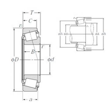 Bearing 4T-02872/02820 NTN