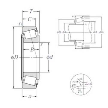 Bearing 4T-LM67048/LM67010 NTN