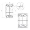 Bearing 4T-CRI-0822LLXCS145/L260 NTN #1 small image