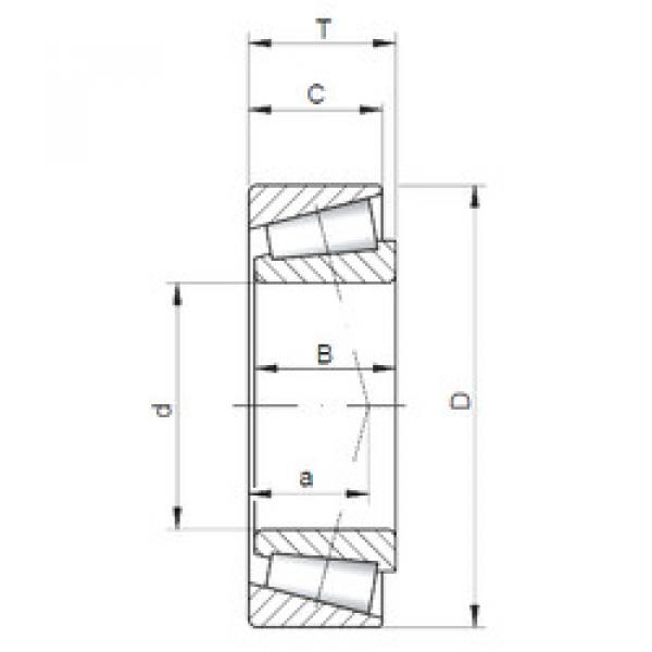 Bearing 33111 ISO #1 image