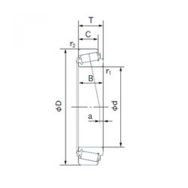 Bearing 33251/33472 NACHI #1 image