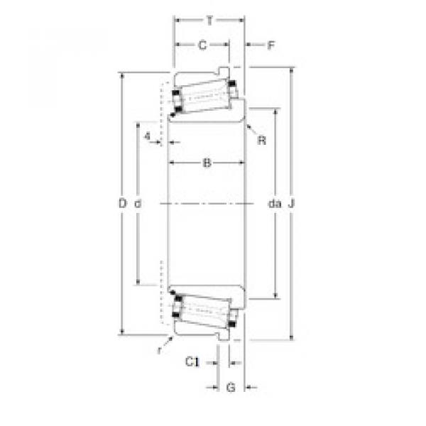 Bearing 382254X/382400XC Gamet #1 image