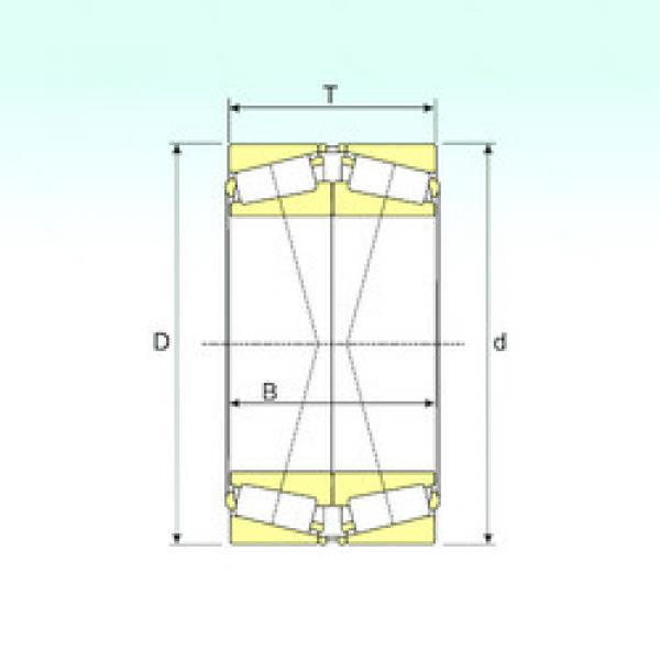 Bearing 33017/DFC240 ISB #1 image