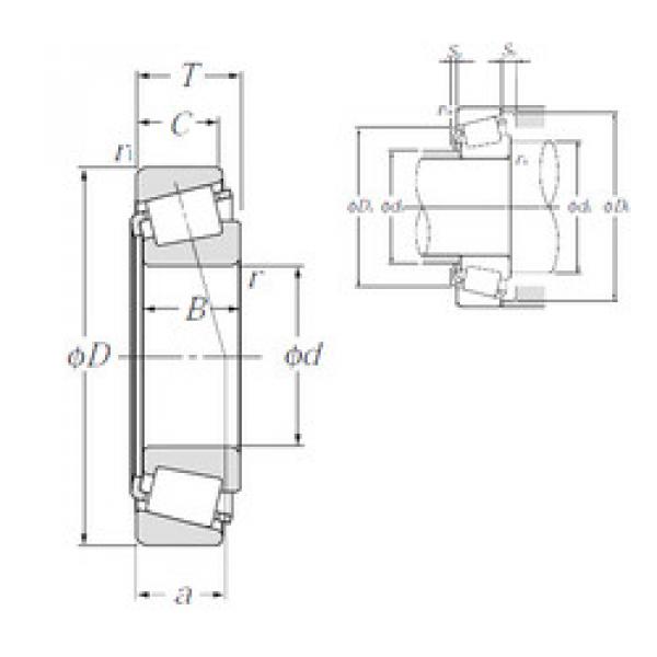 Bearing 33016U NTN #1 image