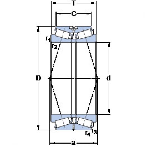 Bearing 331775 B SKF #1 image