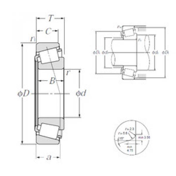 Bearing 4T-LM78349/LM78310C NTN #1 image